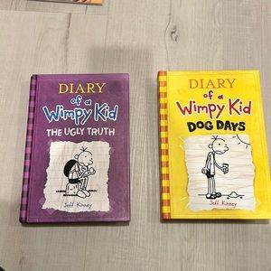 Diary of a Wimpy Kid 2 hardcover books